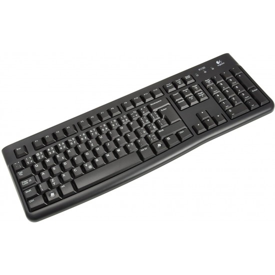 Standard keyboard Logitech K120, Black