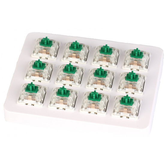 Keychron Switches for mechanical keyboards Gateron Green Switch Set 12 pcs