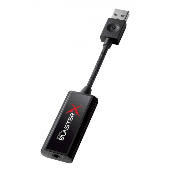 Външна звукова карта Creative Sound BlasterX G1, 7.1 HD, USB, 3.5 mm жак Sound card Creative Sound BlasterX G1, 7.1 HD, USB
