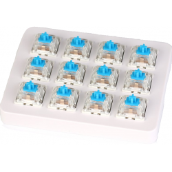 Суичове за механична клавиатура Keychron Gateron, Blue, Switch Set 12 броя
