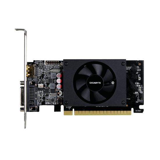 Graphic card Gigabyte GeForce GT 710, 1GB, DDR5, 64 bit, DVI-D, HDMI