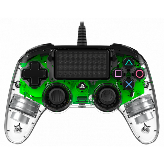 Wired Gamepad Nacon Wired Illuminated Compact Controller Green