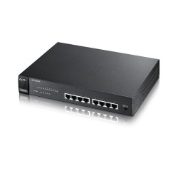 Суич ZYXEL ES1100-8P, 8 PoE порта, 10/100Mbps, за монтиране в шкаф