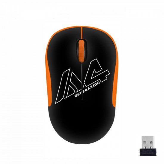Optical Mouse A4tech G3-300N V-Track, USB, Black/Orange