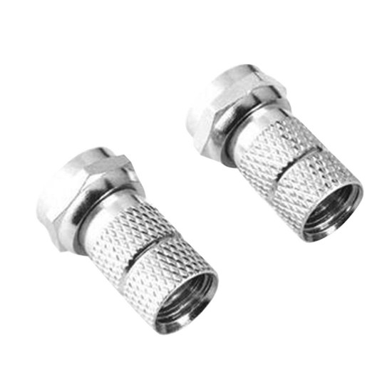 F-Plug HAMA 47402, 6.8 mm, 4 pieces