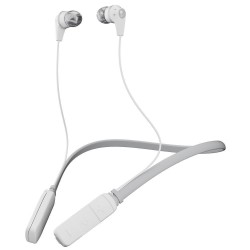 Блутут слушалки тапи Skullcandy INKD 2.0 Wireless  Бял/Сив