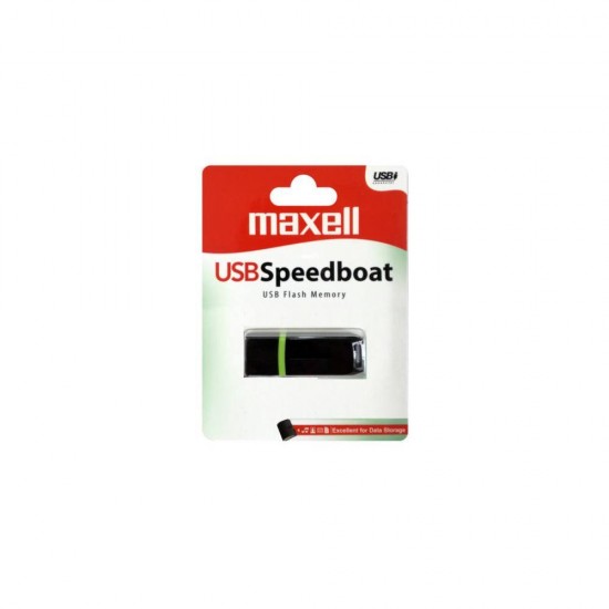 USB stick MAXELL SPEEDBOAT, USB 2.0, 4GB, Black