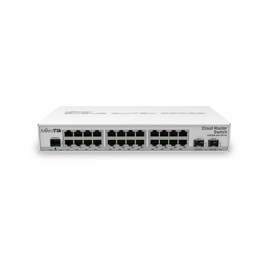 Switch Mikrotik CRS326-24G-2S+IN, 24xGigabit LAN, 2xSFP+ cages