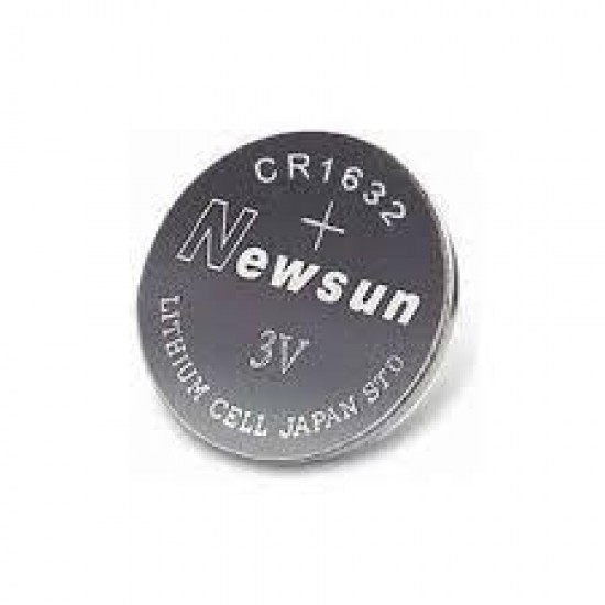 Battery lithium CR1632 3V NEWSUN, 20 pcs. pack BULK