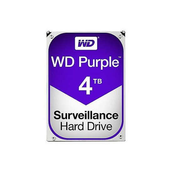 HDD WD Purple , 4TB, 64MB, SATA 3,  WD40PURZ