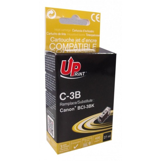 Ink cartridge UPRINT BCI3/BCI5/BCI6 CANON, Black