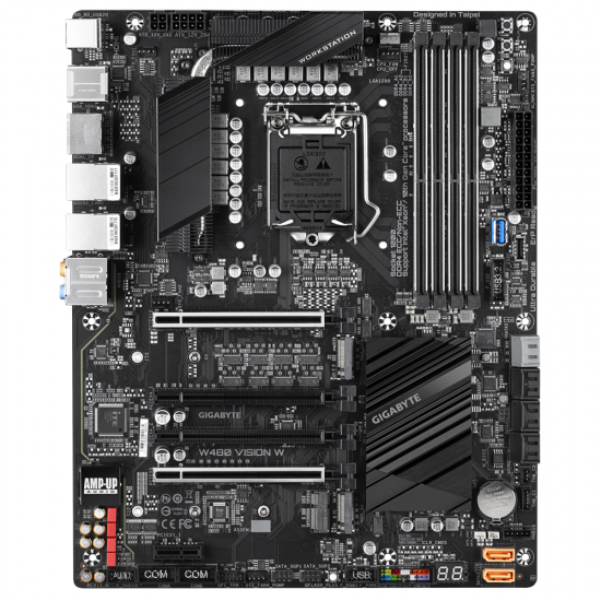 Motherboard GIGABYTE W480 VISION W, 4 x DDR4, socket 1200