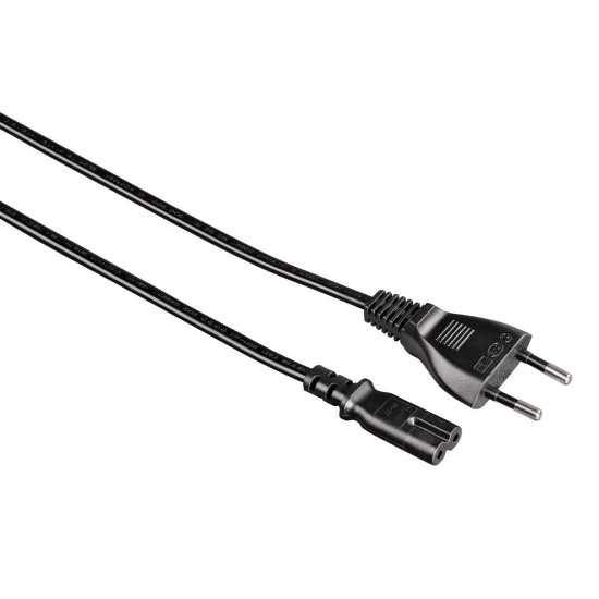 Mains Lead HAMA 29167, 1.5 m, Black