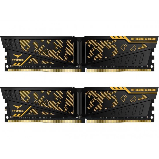 Memory Team Group T-Force Vulcan TUF DDR4 - 16GB(2x8GB) 3600MHz CL19-19-19-39 1.35V