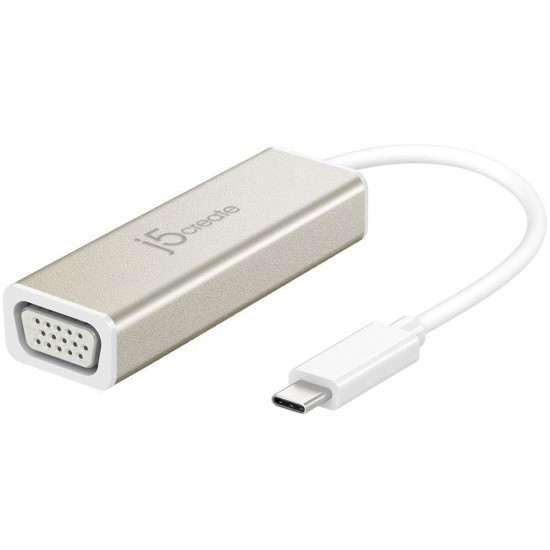 Adapter J5 Create JCA111 USB Type-C - VGA  Full HD,white