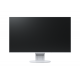 Монитор EIZO FlexScan EcoView Ultra-Slim EV2451-WT, IPS, 23.8 inch, Wide, Full HD, D-Sub, DVI-D, HDMI, DisplayPort, Бял