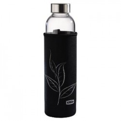 Стъклена бутилка за чай с неопренов калъф XAVAX, 500 ml