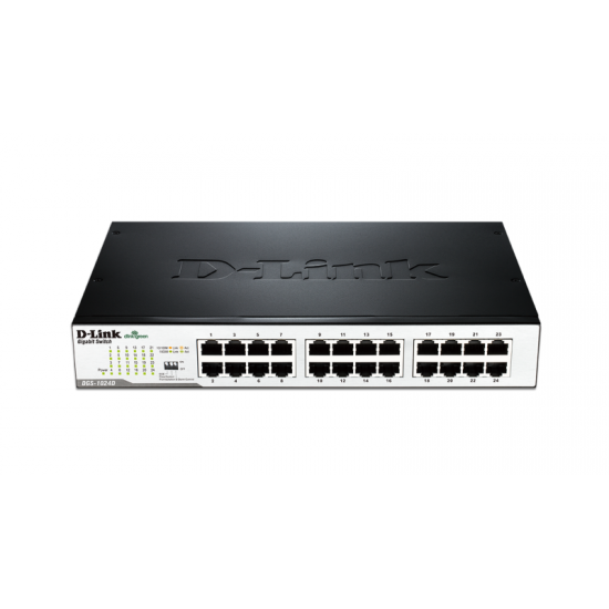Switch D-Link DGS-1024D/E, 24 -port 10/100/1000, Desktop, rack mount