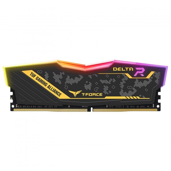 Memory Team Group Delta RGB TUF DDR4 - 16GB 3200MHz, CL16-18-18-38 1.35V