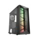 Кутия Estillo CMT211 RGB TG Mid-Tower, Черен