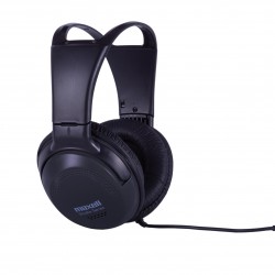 Слушалки с микрофон MAXELL Studio Series ST2000, големи наушници, Черен