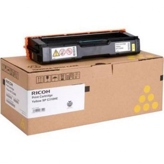 Тонер касета Ricoh SP C310HE, 6600 копия Yellow Cartridge Ricoh SP C310HE, 6600 pages Yellow