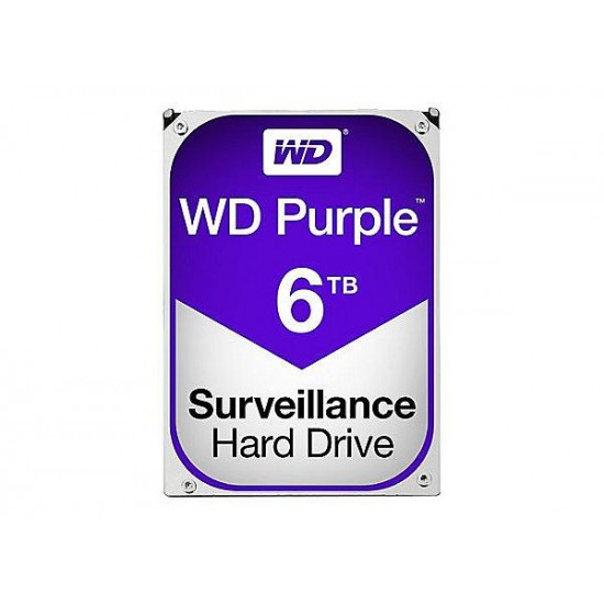 HDD WD Purple Surveillance, 6TB, 64MB, SATA 3
