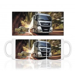 Eurotruck Simulator чаша с лого