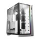 Кутия Lian Li PC-O11 Dynamic XL ROG Certified Mid-Tower, Tempered Glass, Бяло
