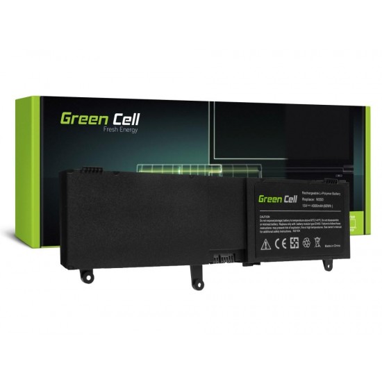 Laptop Battery Asus ROG G550 G550J N550 N550J / 15V 4000mAh    GREEN CELL