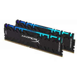 Памет HyperX Predator RGB 16GB(2x8GB) DDR4 PC4-25600 3200MHz CL16 HX432C16PB3AK2/16