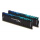 Памет HyperX Predator RGB 16GB(2x8GB) DDR4 PC4-25600 3200MHz CL16 HX432C16PB3AK2/16
