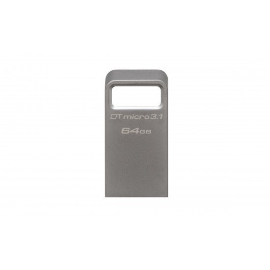 USB stick KINGSTON DataTraveler Micro 3.1 64GB, USB 3.1, Silver