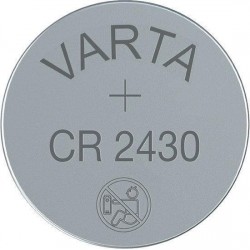 Бутонна батерия литиева CR 2430 1pc  bulk 3V  VARTA