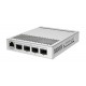 Суич Mikrotik CRS305-1G-4S+IN, 1xGigabit LAN, 4xSFP+ cages