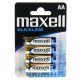 Алкална батерия MAXELL LR-6 /4 бр. в опаковка/ 1.5V