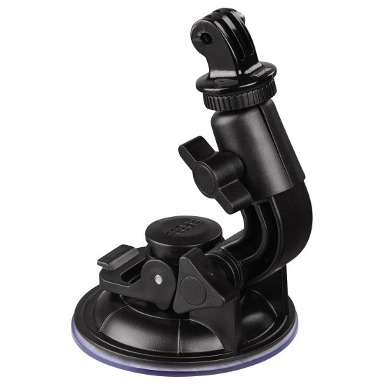Hama Suction Mount with Ball Head 360 for GoPro, 04356, Black