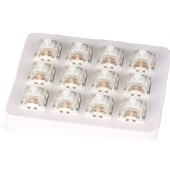 Keychron Switches for mechanical keyboards Gateron White Switch Set 12 pcs