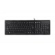 Клавиатура A4tech KR92, USB, Черна