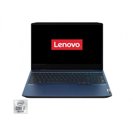 Notebook Lenovo IdeaPad 3 15IMH05 Intel&reg;Core&trade;i7-10750H, RAM 8GB, SSD 512GB, nVIdia GTX1650Ti 4Gb,Free DOS,chamaleon blue