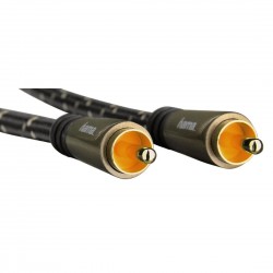 Аудио цифров кабел HAMA 122270, Чинч мъжко - Чинч мъжко, позлатен, 3м