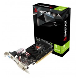 Видео карта BIOSTAR GeForce GT710, 2GB, GDDR3, 64 bit, DVI-I, D-Sub, HDMI