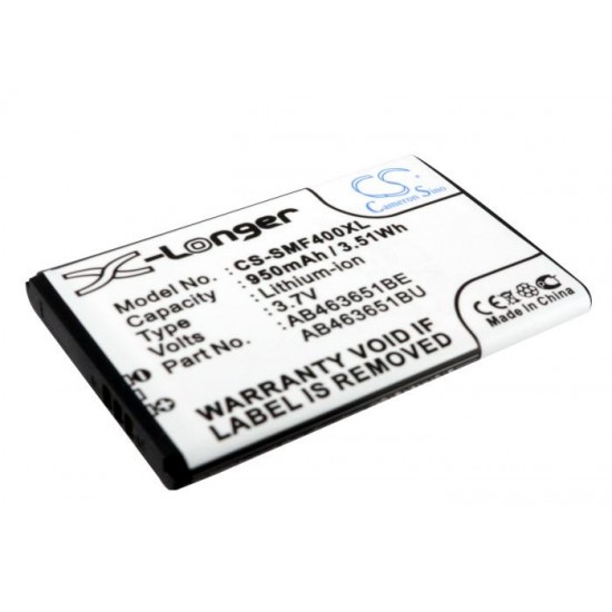 Mobile battery for Samsung SGH-F400, GT-M7500 3.7V 950mAh CAMERON SINO