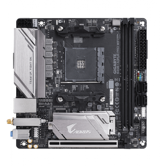 Motherboard GIGABYTE B450 I AORUS PRO WiFI Socket AM4