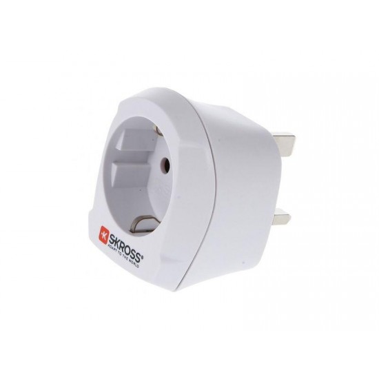 Адаптер SKROSS 1500230 EU към UK Travel Adapter SKROSS 1500230, Single Adapter UK