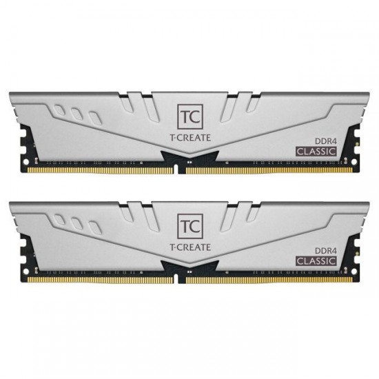 Memory Team Group T-Create Gray 16GB (2 x8GB) 3200MHz DDR4 CL22-22-22-52 1.2V