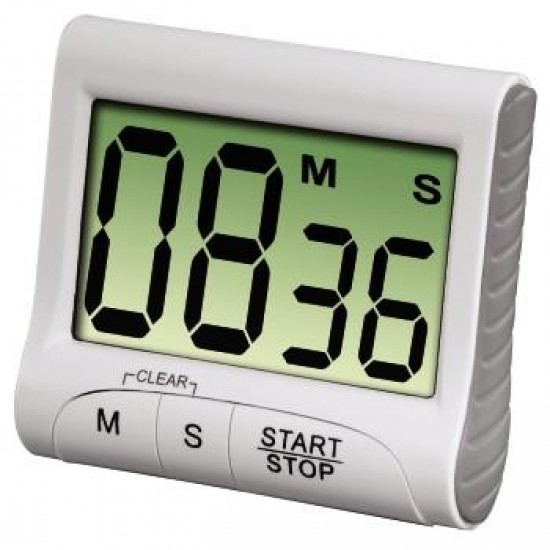 Кухненски дигитален таймер Xavax Countdown, бял Xavax "Countdown" Kitchen Timer, digital, white