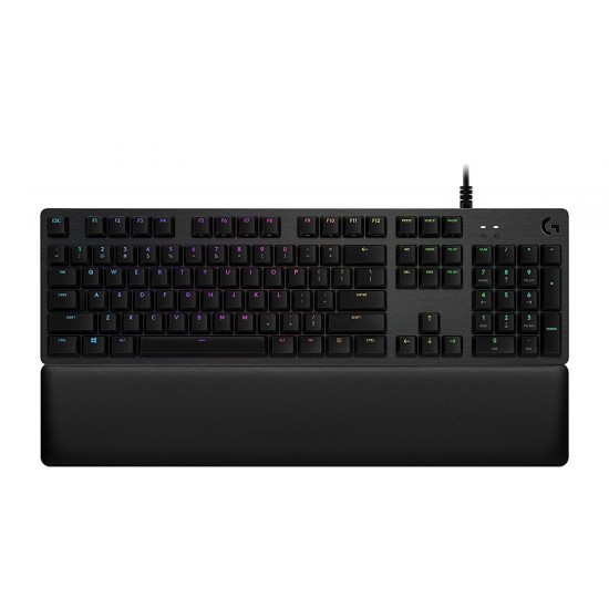 Gaming Mechanical keyboard Logitech, G513 Carbon RGB, GX Brown Mechanical Switch
