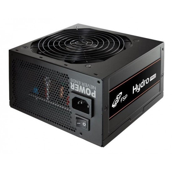 Power supply FORTRON HYDRO PRO 600 600W, ATX, akt. PFC, 120mm fan, 80PLUS, Bronze