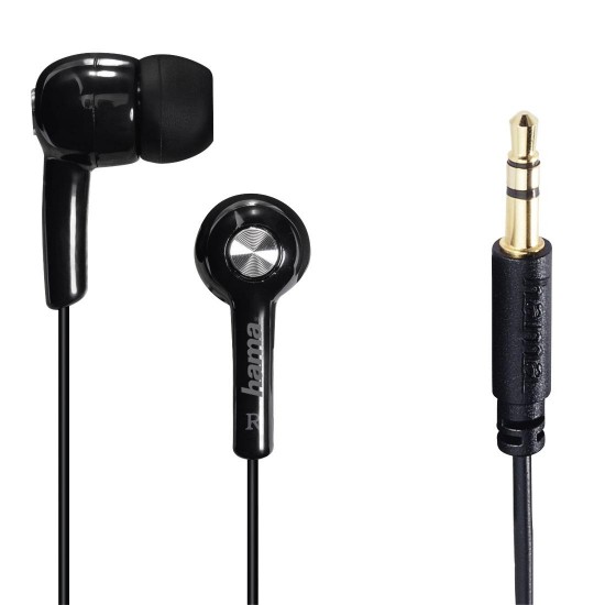 Earphones HAMA "Basic4Music", In-Ear, Black